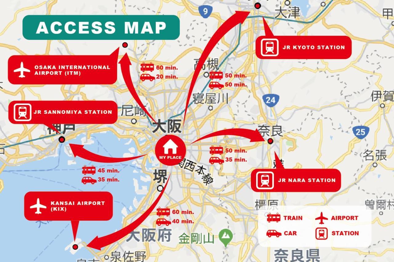 Airspace Nipponbashi Οσάκα Εξωτερικό φωτογραφία